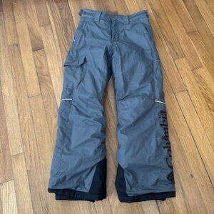 Columbia Snow Pants Youth Bugaboo Omni Heat Outgrown Cargo Size M